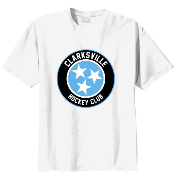 Clarksville Hockey  - Youth Core Blend Tee Thumbnail