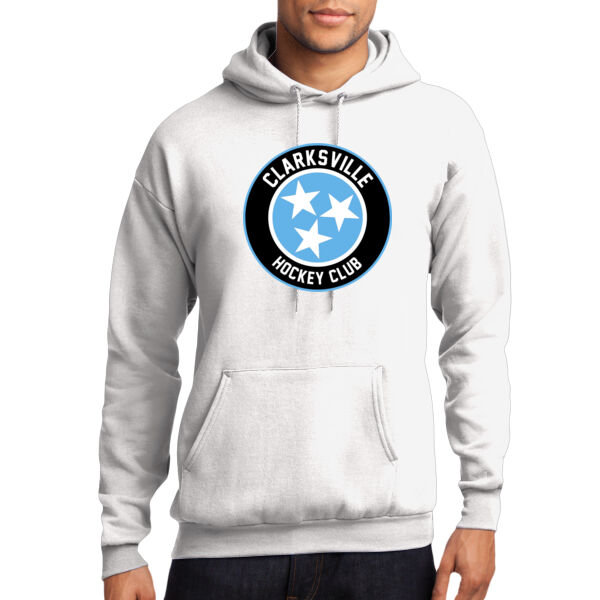Clarksville Hockey  - Core Fleece Pullover Hooded Sweatshirt Thumbnail