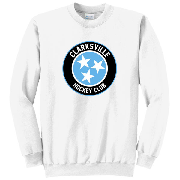 Clarksville Hockey  - Core Fleece Crewneck Sweatshirt Thumbnail