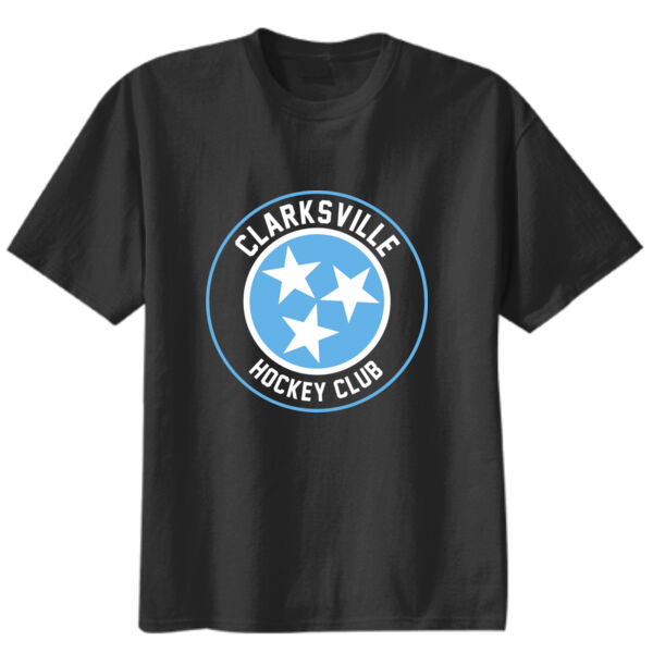 Clarksville Hockey  - Youth Core Blend Tee Thumbnail