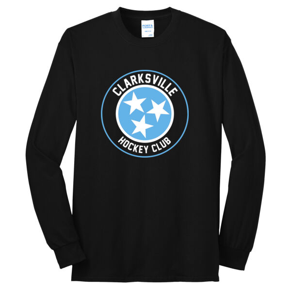 Clarksville Hockey  - Long Sleeve Core Blend Tee Thumbnail