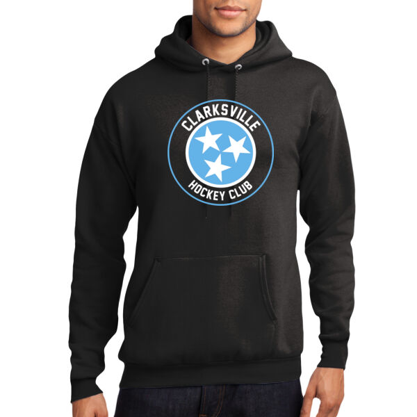 Clarksville Hockey  - Core Fleece Pullover Hooded Sweatshirt Thumbnail