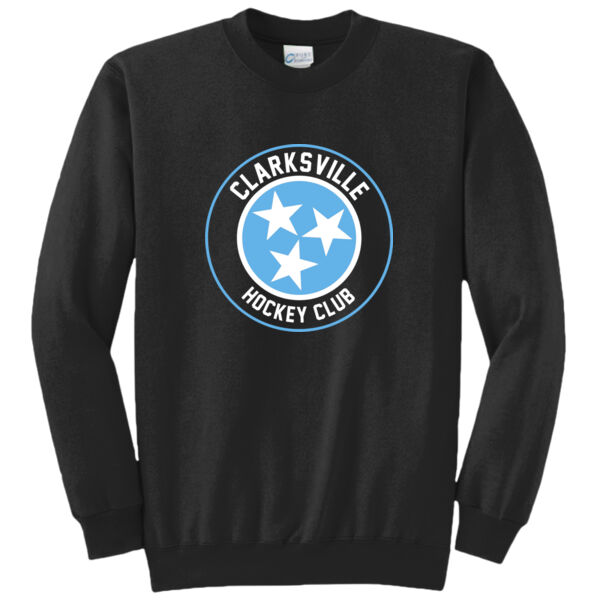 Clarksville Hockey  - Core Fleece Crewneck Sweatshirt Thumbnail