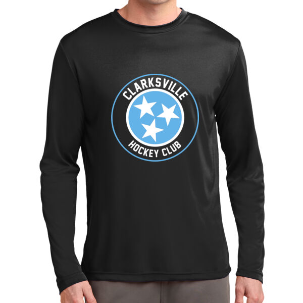 Clarksville Hockey  - Long Sleeve PosiCharge ® Competitor Tee Thumbnail